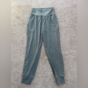 Athleta Salutation Joggers | Women’s Small | Gray-Green | Like New